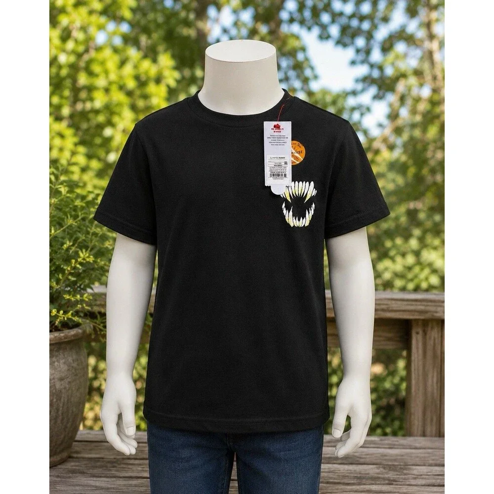 Cat & Jack “Creepin’ It Real” Graphic T-Shirt – Boys Large (10/12 Husky)
